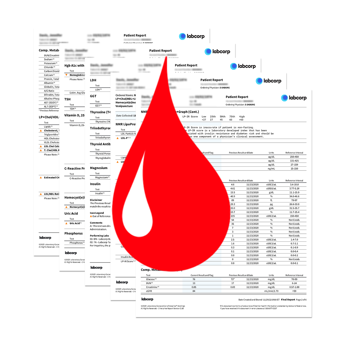 Blood Test / Blood Work   Comprehensive Wellness Lab Work in USA ...