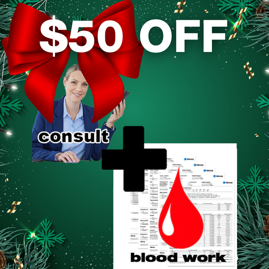 Bundle Blood Work Labs & Consultation - USA