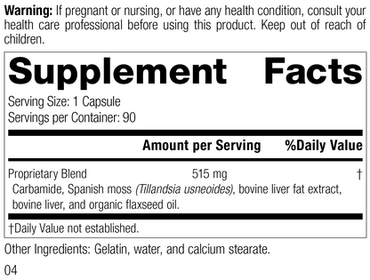 Super-EFF®, 90 Capsules, Rev 04 Supplement Facts