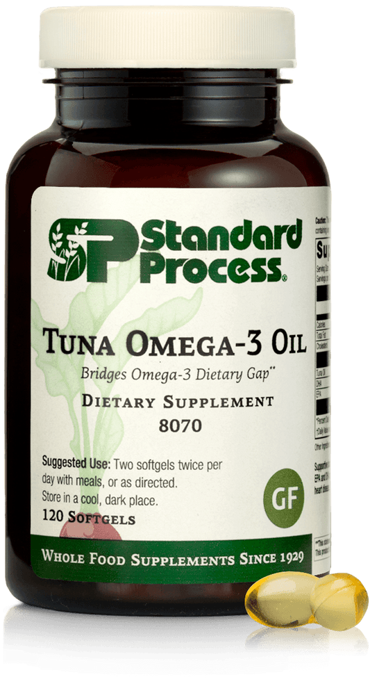 Tuna Omega-3 Oil, 120 Softgels Standard Process