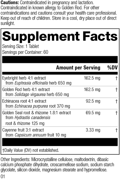 Rev 01 Supplement Facts Image