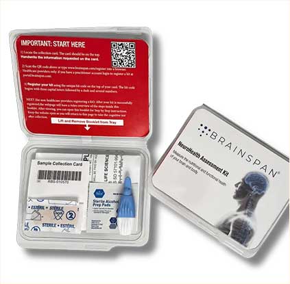 brainspan test neurohealth assessment kit