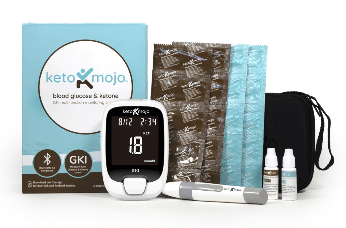 Keto Mojo GK+ Blood Glucose & Ketone Meter — Dr. Ian